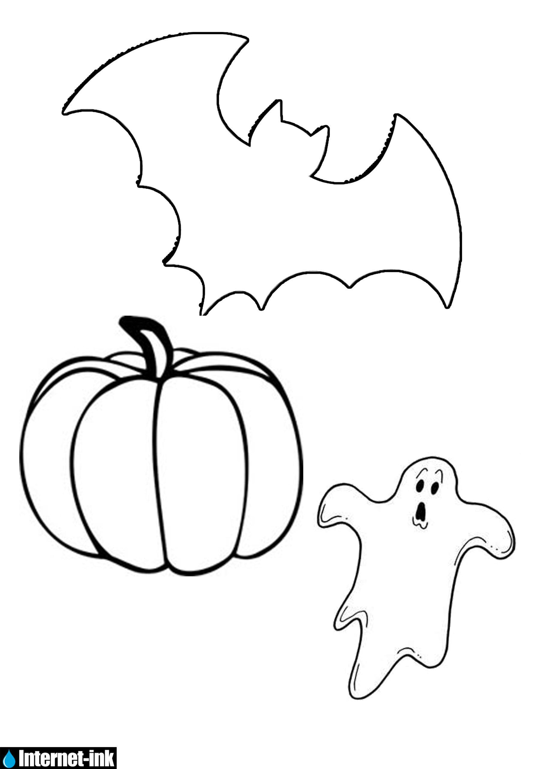 Printable Halloween Cut Out Decorations | Internet Ink for Free Printable Halloween Decorations