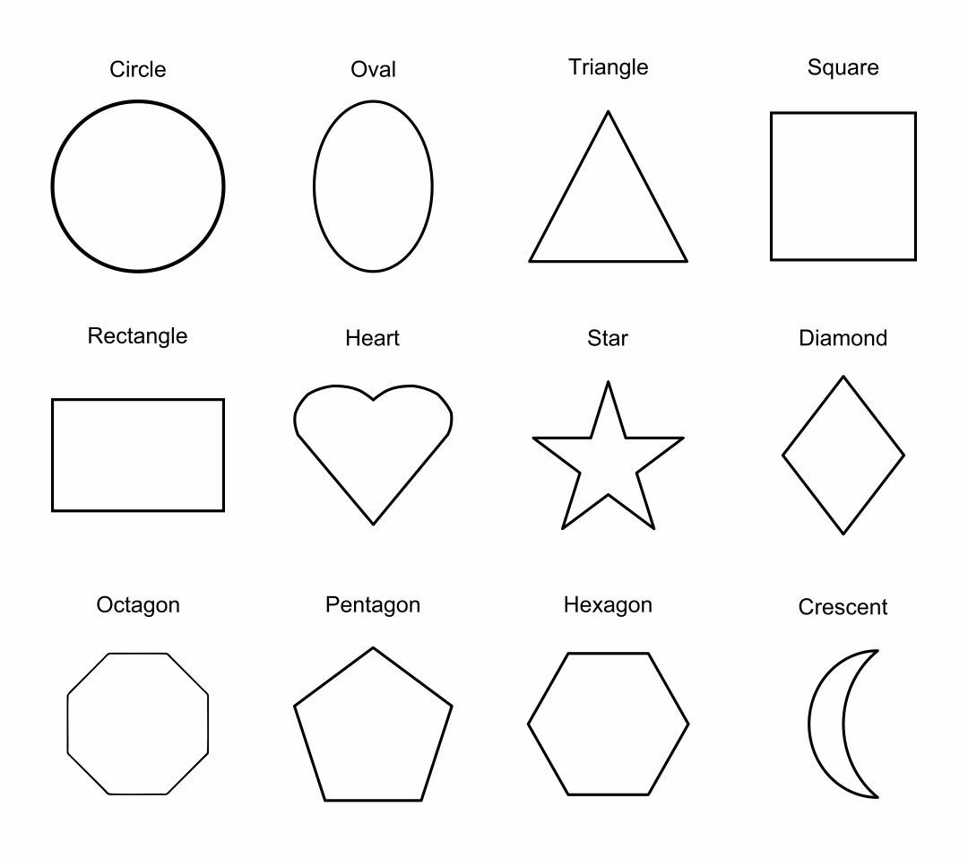 Printable Shapes Chart Pdf for Free Printable Shapes Templates