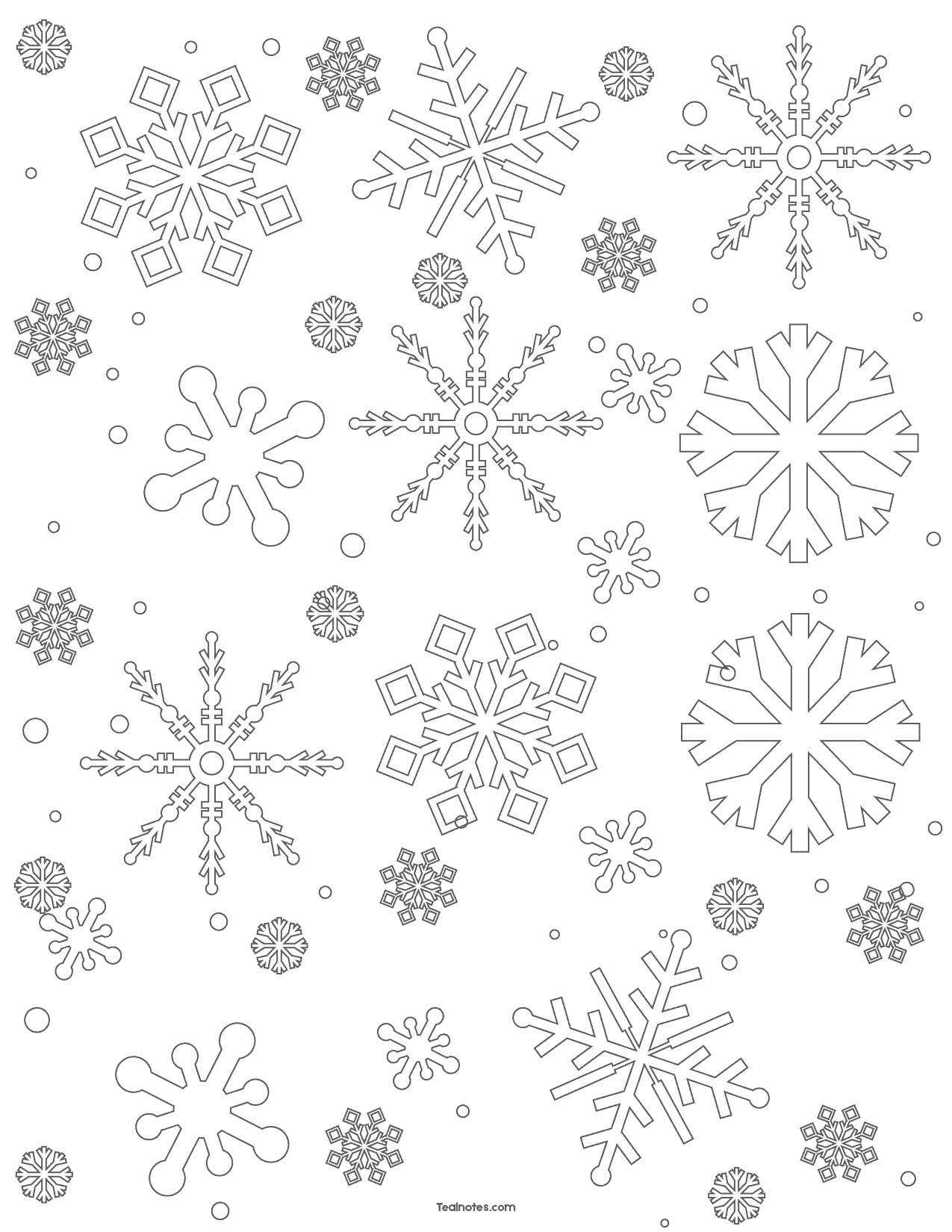 Printable Snowflake Paper | Www.lx.iriss.uk inside Free Printable Snowflake Patterns