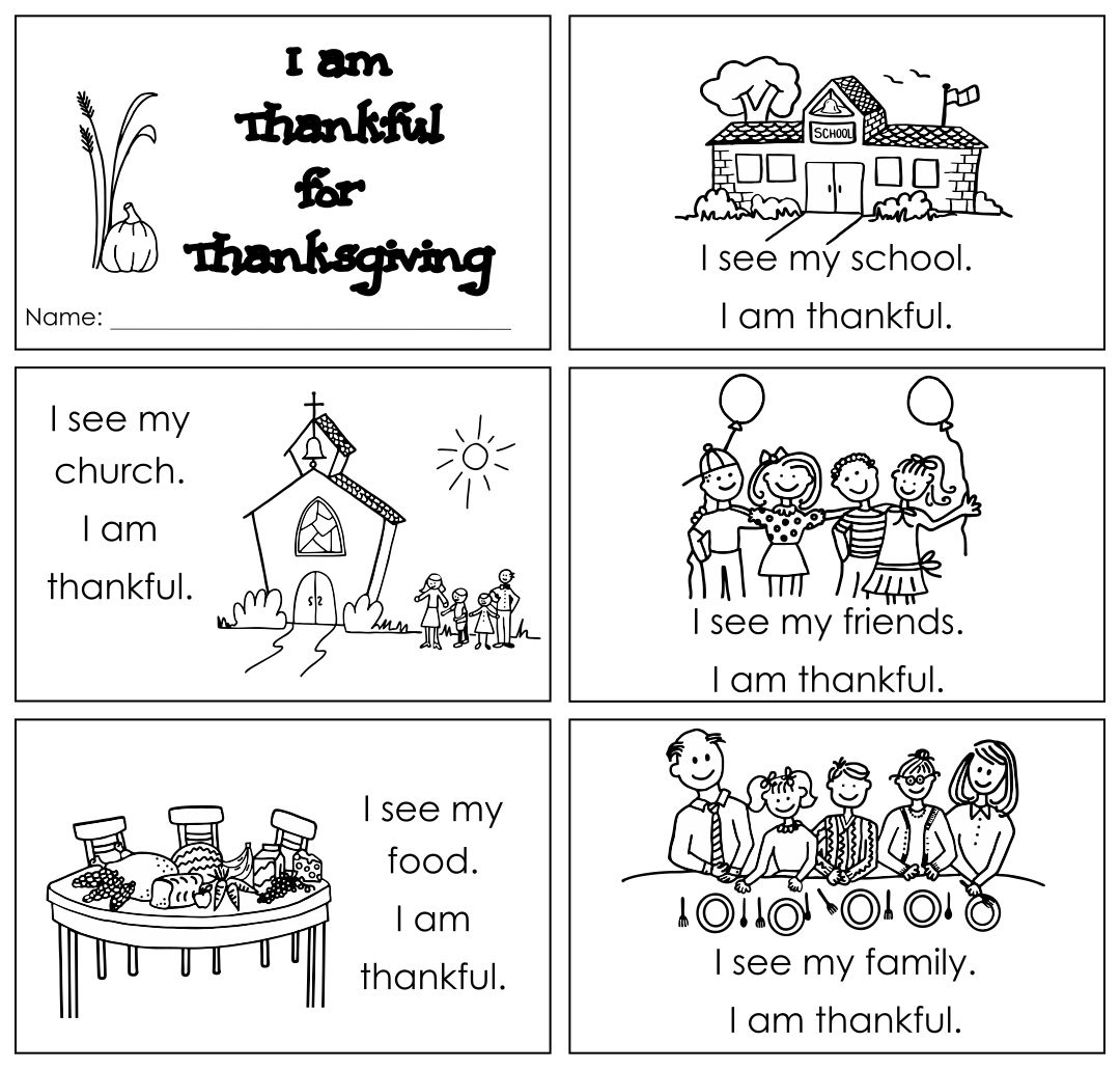 Printable Thanksgiving Books First Grade | Thanksgiving Books pertaining to Thanksgiving Printable Books Free