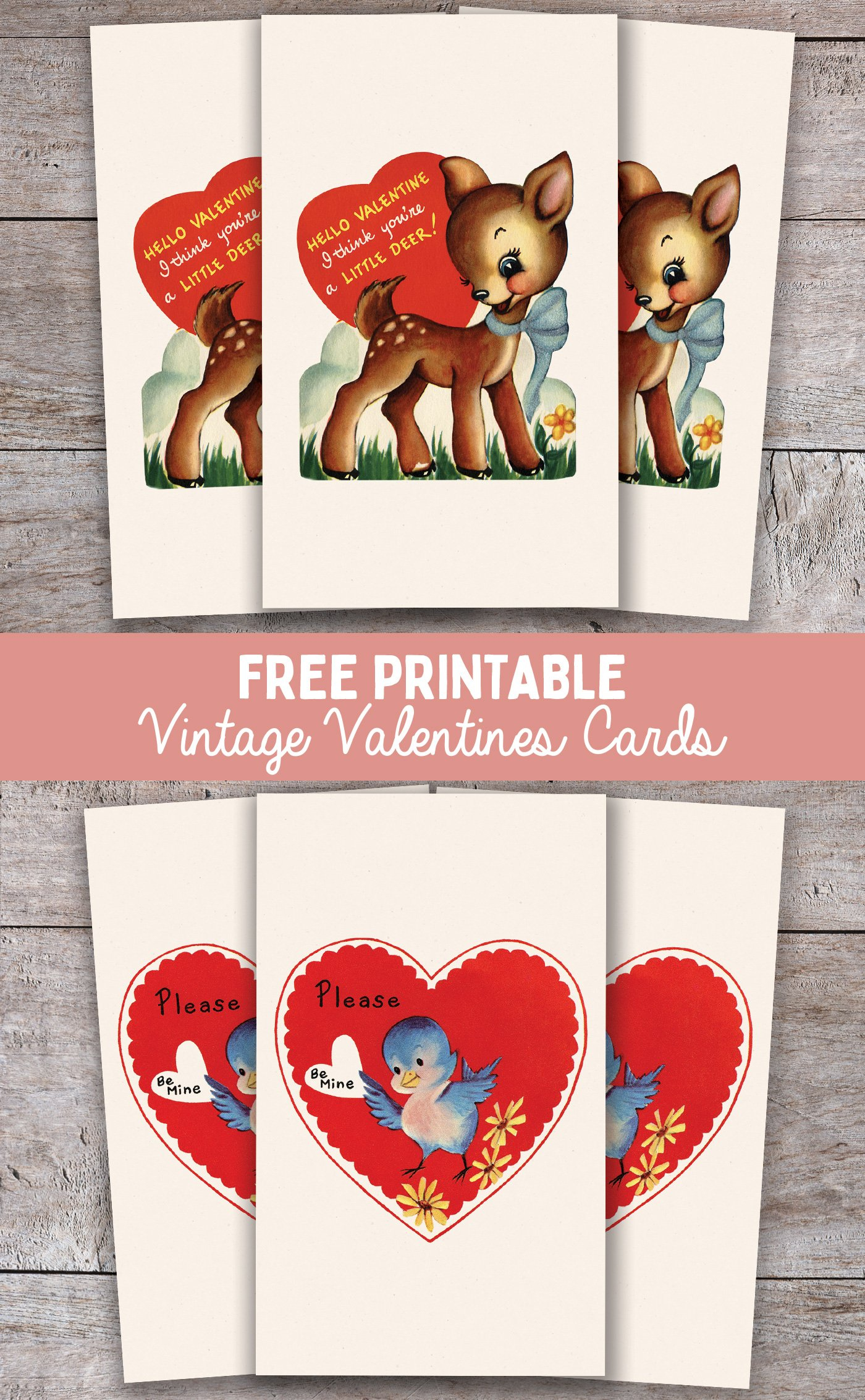 Printable Vintage Valentines Cards - Live Laugh Rowe for Free Printable Vintage Valentine Pictures