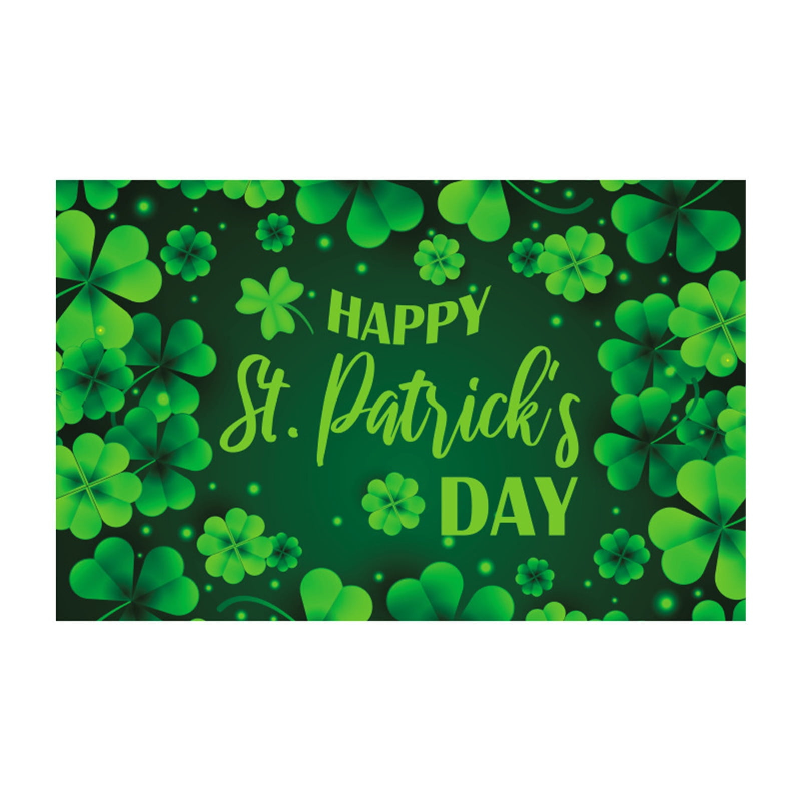 Rbckvxz St Patricks Day Decorations,St Patrick&amp;#039;S Day Flags Double with Free Printable St Patrick&amp;amp;#039;s Day Banner