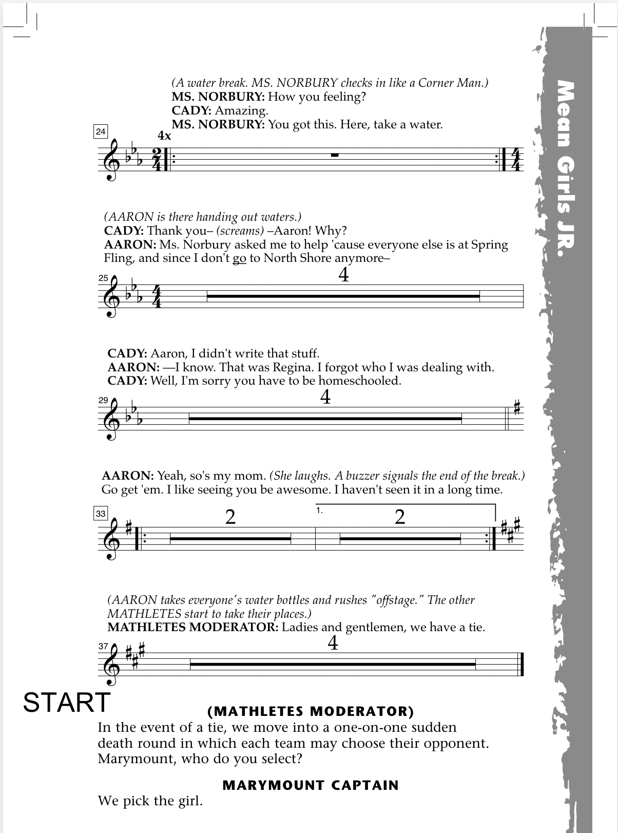 Script | Music Theatre International pertaining to Free Printable Musical Scripts