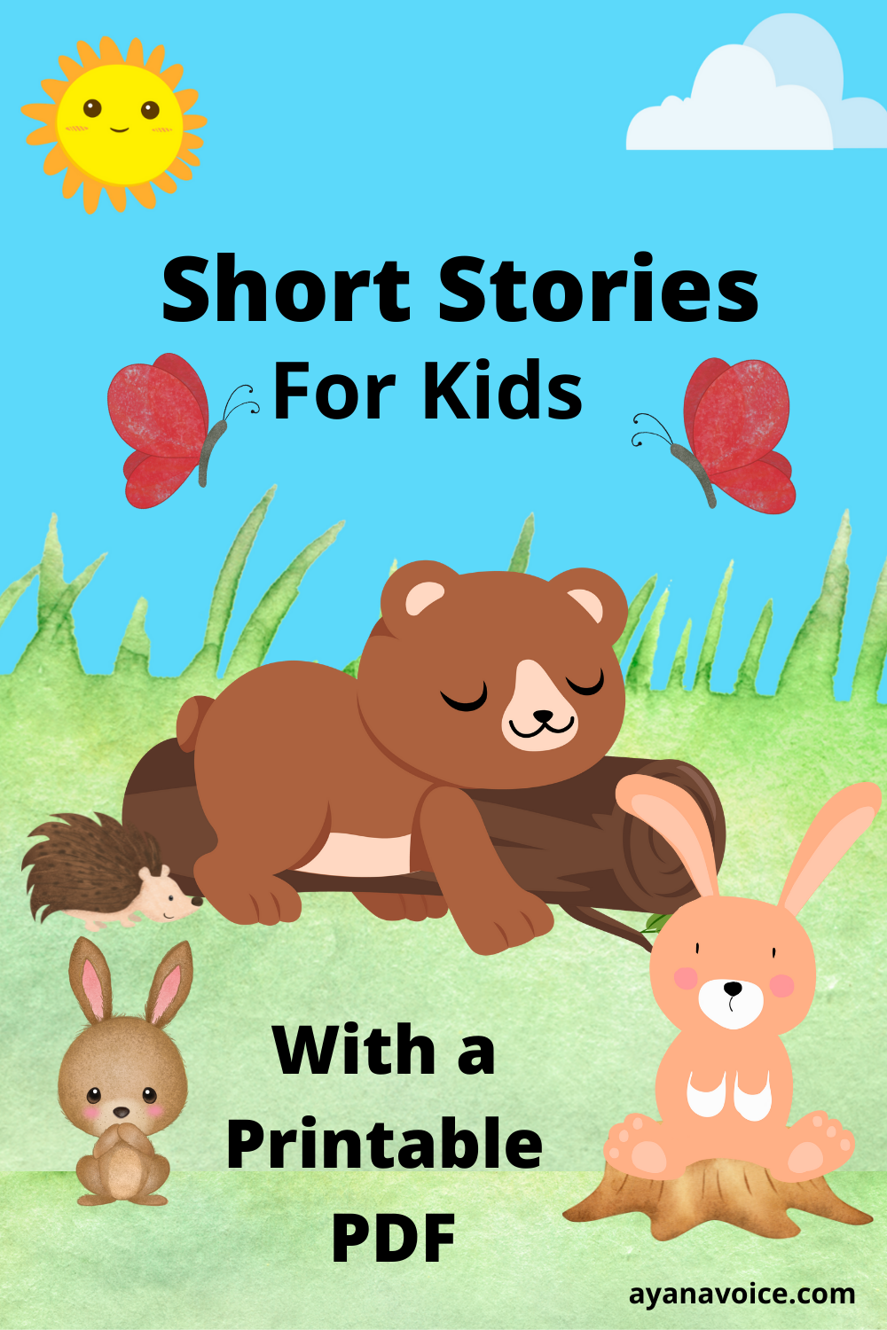 Short Stories For Kids With Printable Pdf intended for Free Printable Stories For Preschoolers