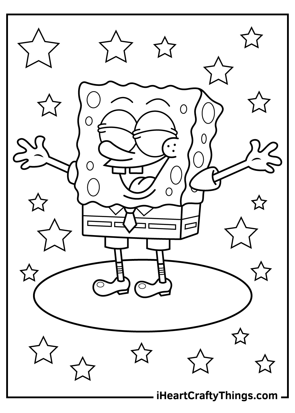 Spongebob Coloring Pages (100% Free Printables) with regard to Spongebob Squarepants Coloring Pages Free Printable