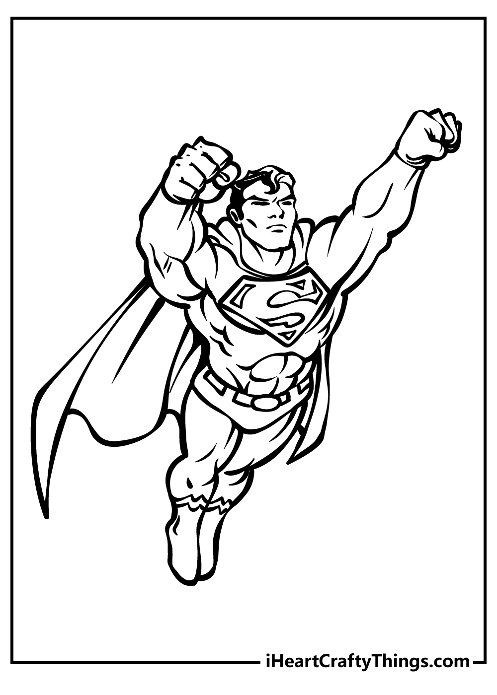 Superhero Coloring Pages (100% Free Printables) inside Free Printable Superhero Coloring Pages