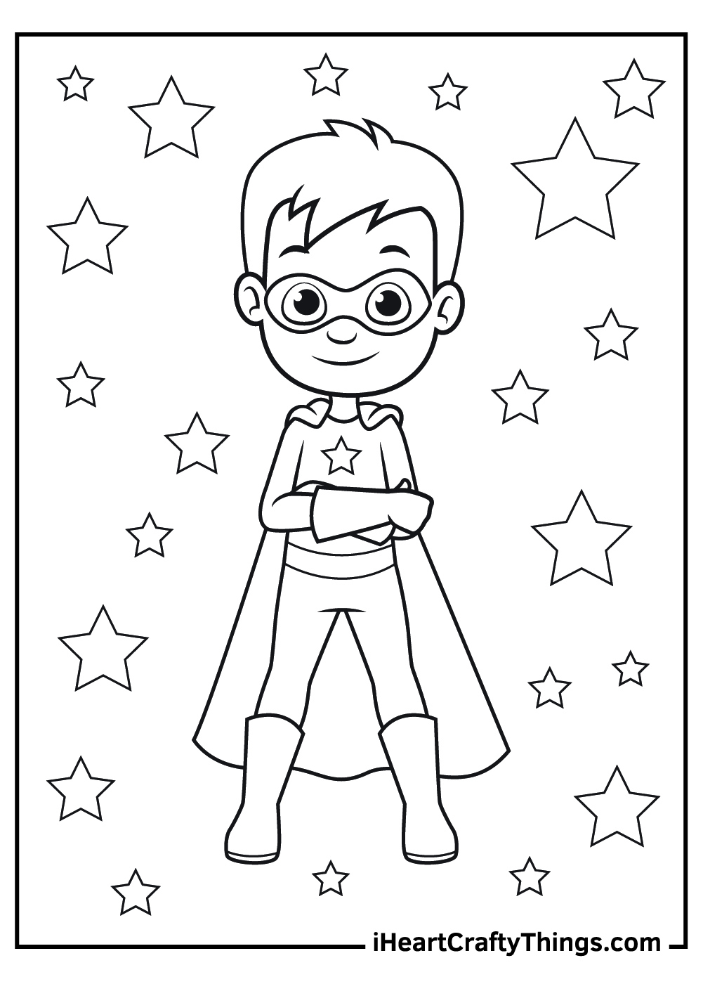 Superhero Coloring Pages (100% Free Printables) within Free Superhero Printables