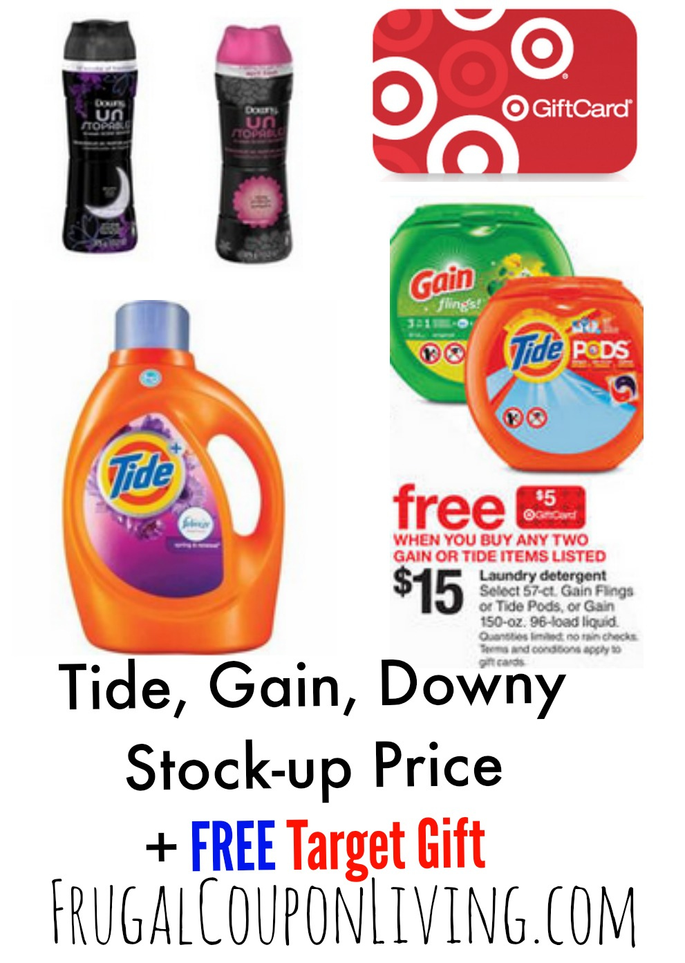 Target Laundry Detergent Deals + Tide &amp;amp; Downy Printable Coupons in Tide Coupons Free Printable