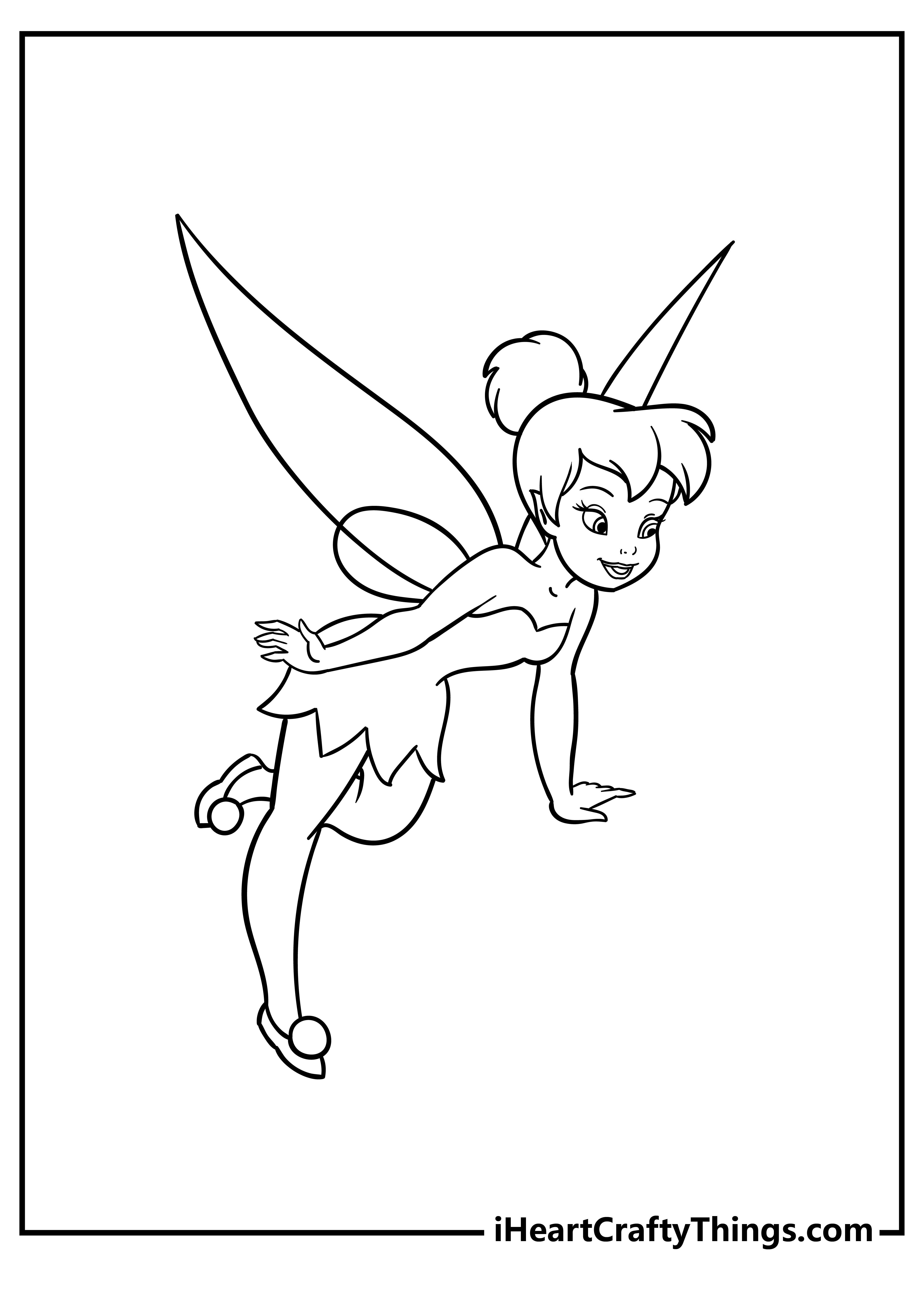 Tinkerbell Coloring Pages (100% Free Printables) pertaining to Tinkerbell Coloring Pages Printable Free