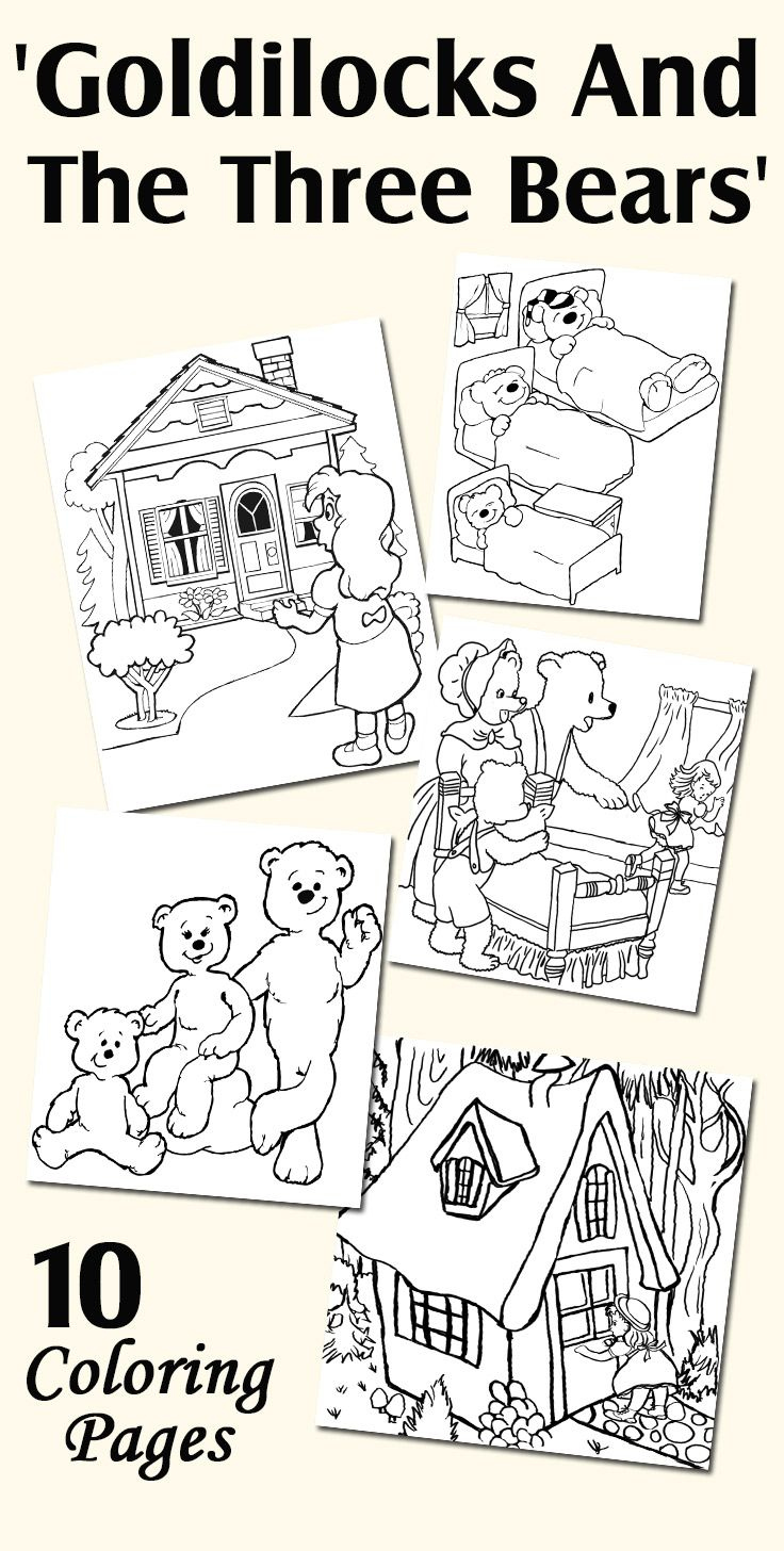 Top 10 Printable Goldilocks And The Three Bears Coloring Pages with regard to Free Printable Goldilocks and the Three Bears Story