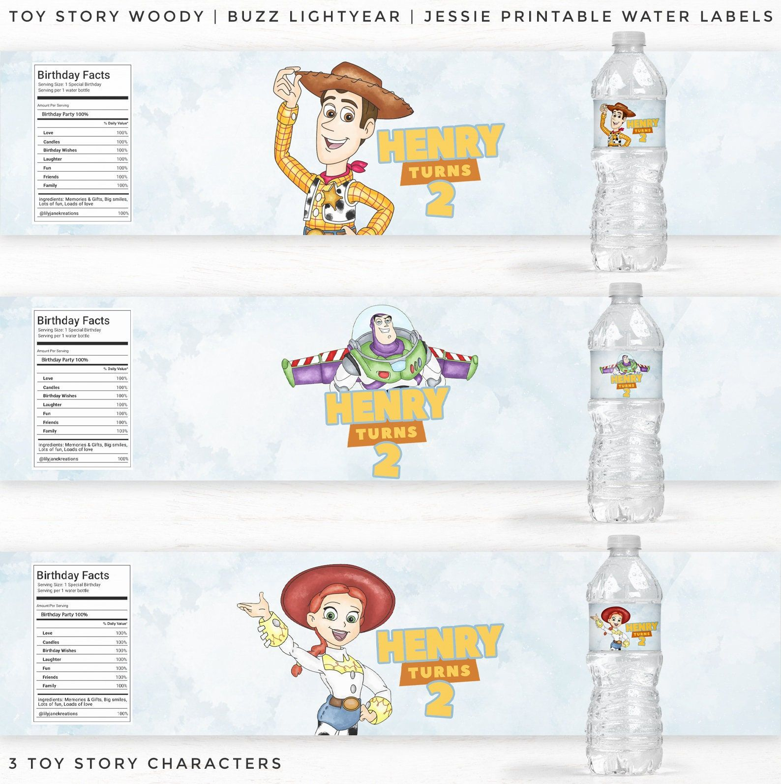 Toy Story Water Bottle Labels Free - Shop On Pinterest with Free Printable Toy Story Water Bottle Labels