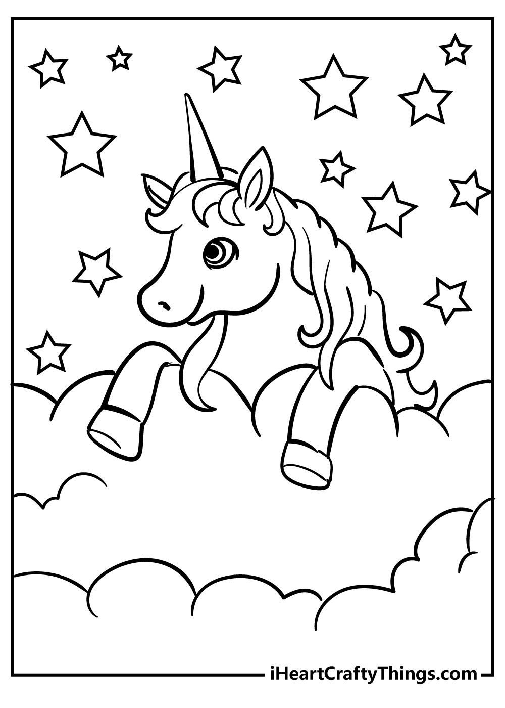 Unicorn Coloring Pages (100% Free Unicorn Coloring Sheets) in Free Printable Unicorn Coloring Pages