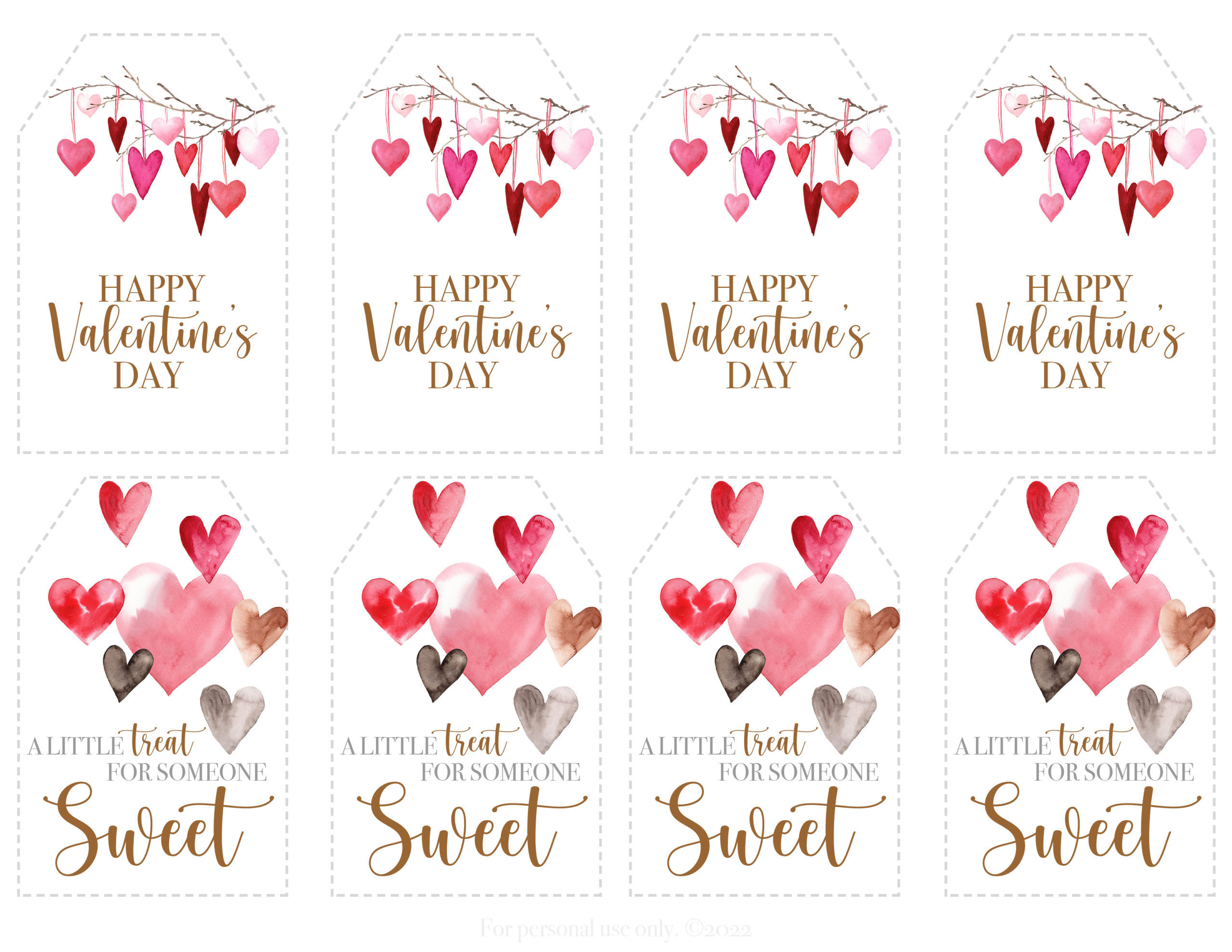 Valentine&amp;#039;S Day Printable Collection – Free Printables - Mother Thyme for Free Valentine Printables