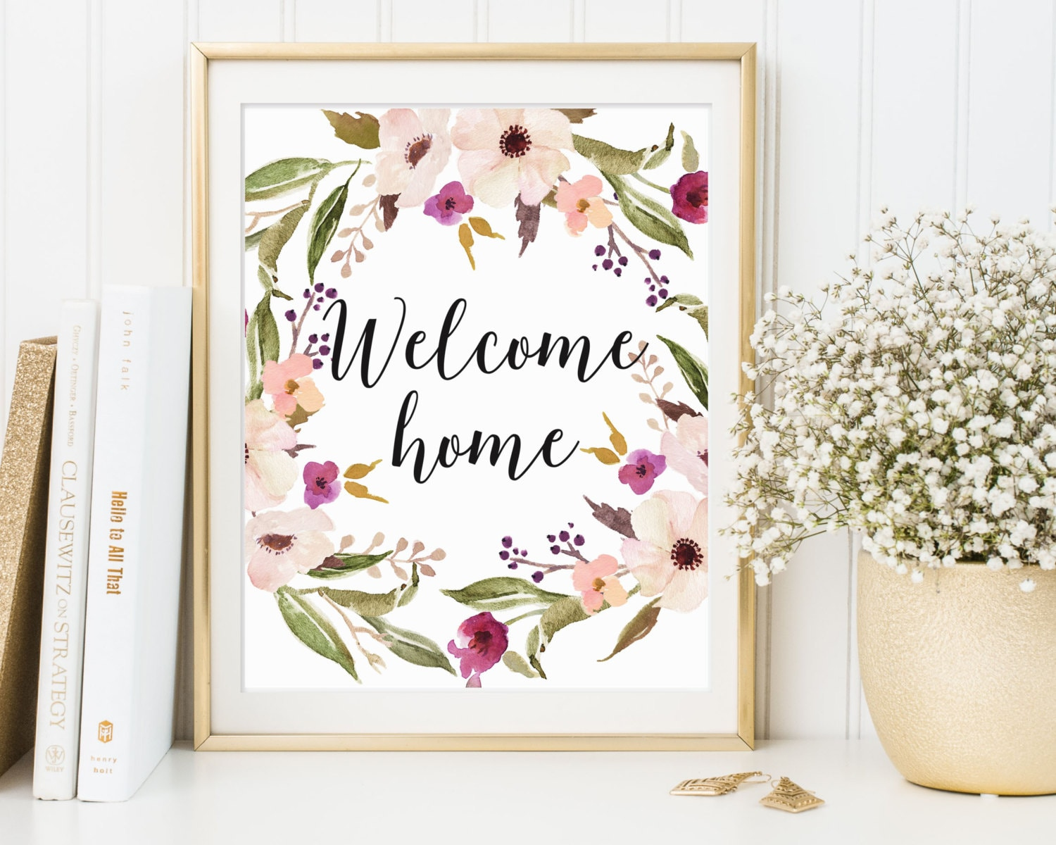 Welcome Home Printable Housewarming Gift Welcome Home Wall throughout Welcome Home Cards Free Printable